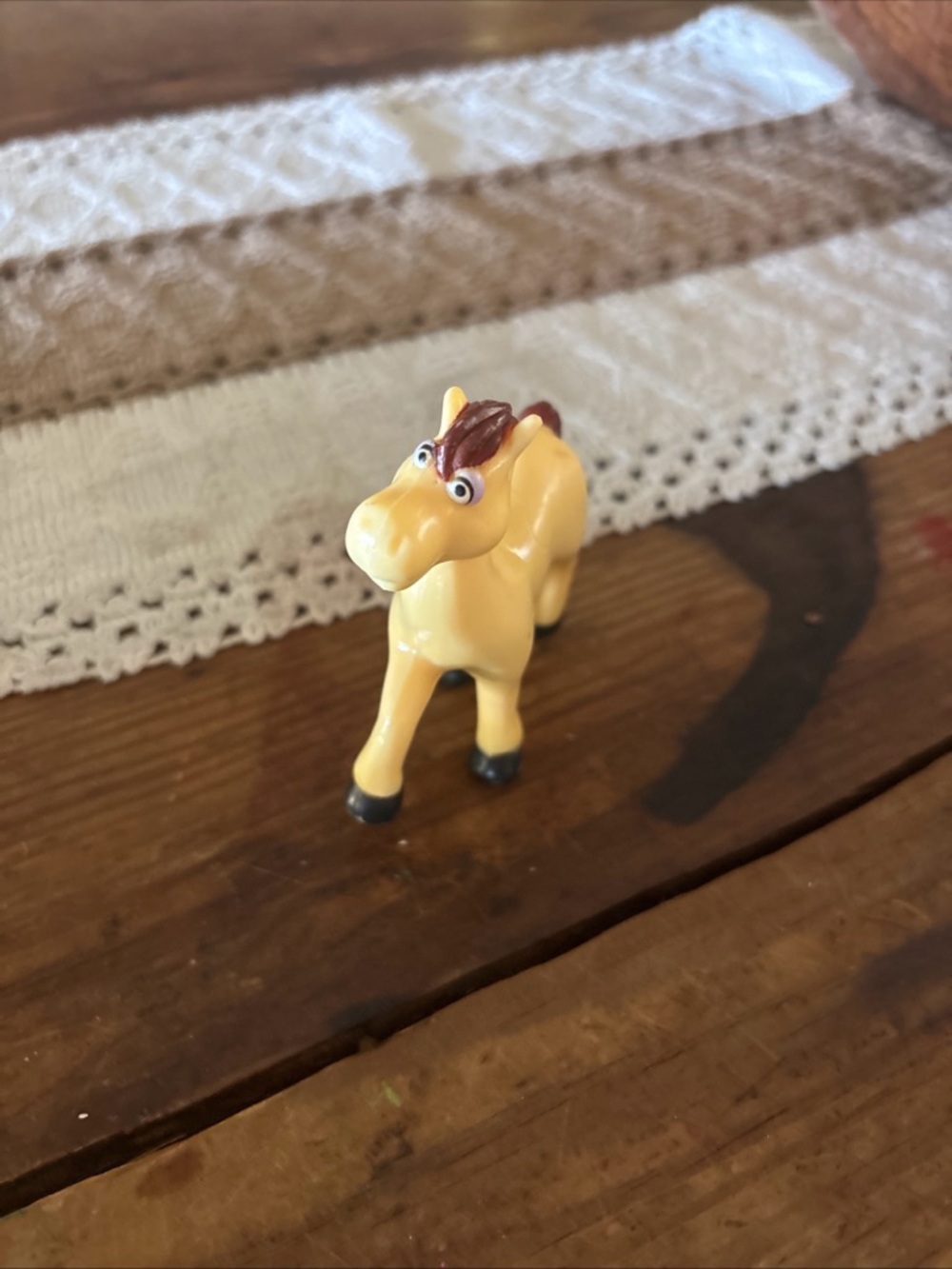 Vintage Sesame Street 1970s horse from the farm set